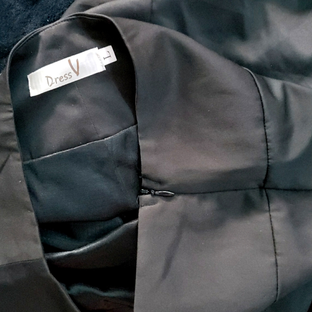 Victorian black Steampunk skirt Large